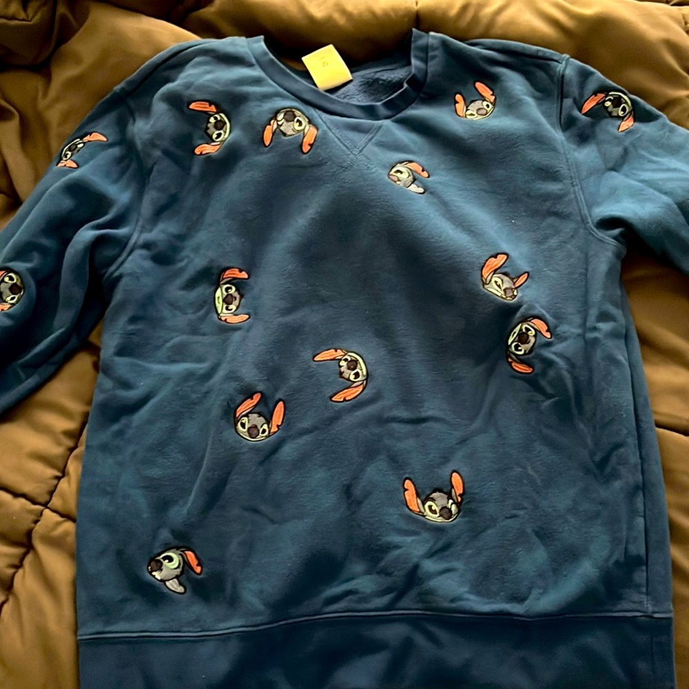 Disney Stitch sweatshirt size medium